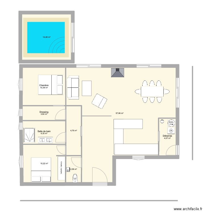 2025 88. Plan de 9 pièces et 115 m2