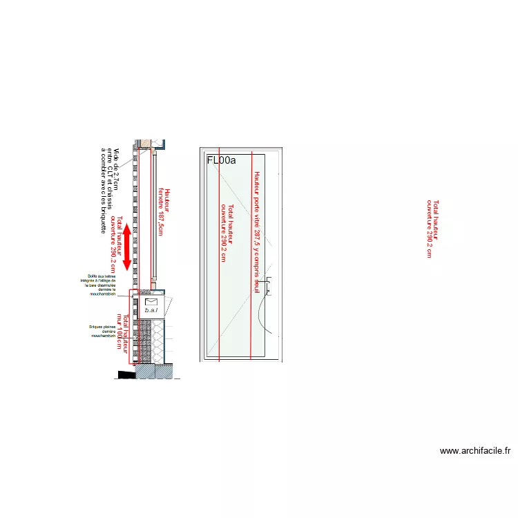 FL00A/00B COUPE. Plan de 