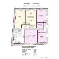 Bâtiment 1 2eme étage + ouvertures