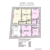 B&acirc;timent 1 2eme &eacute;tage + ouvertures