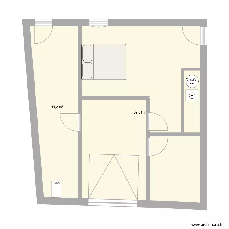 kim. Plan de 2 et 54 m² kim. Plan de 2 et 54 m²