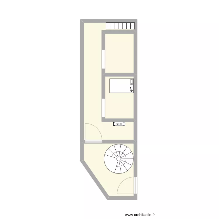 Bissegem 169 - inkom - niv. 0. Plan de 