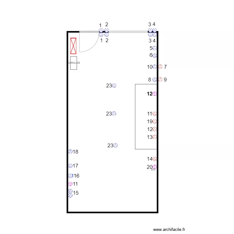 ELEC LAB 12. Plan de 