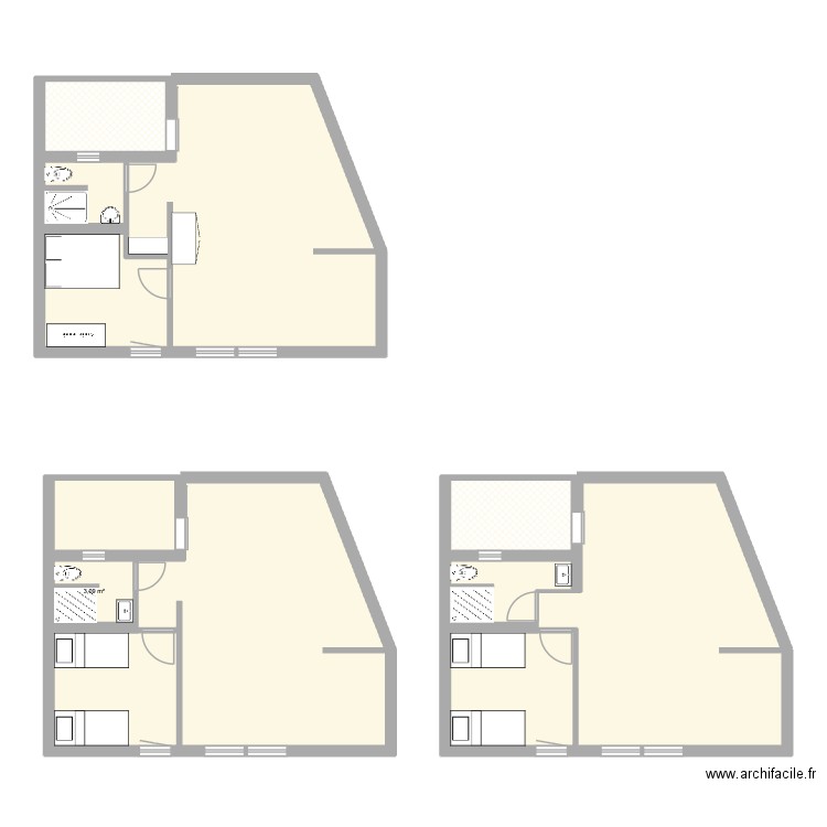 pom. Plan de 10 pièces et 149 m2