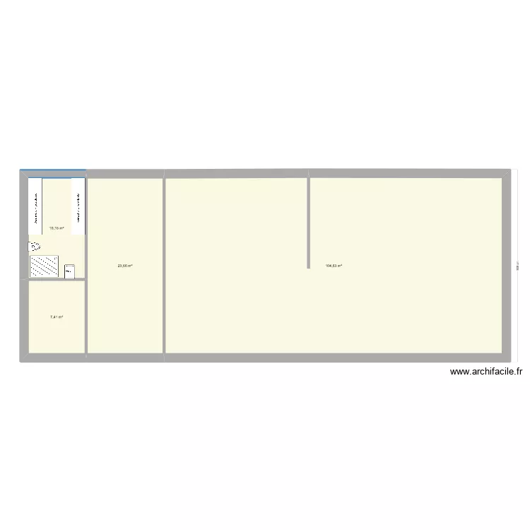 nouvelle maison . Plan de 