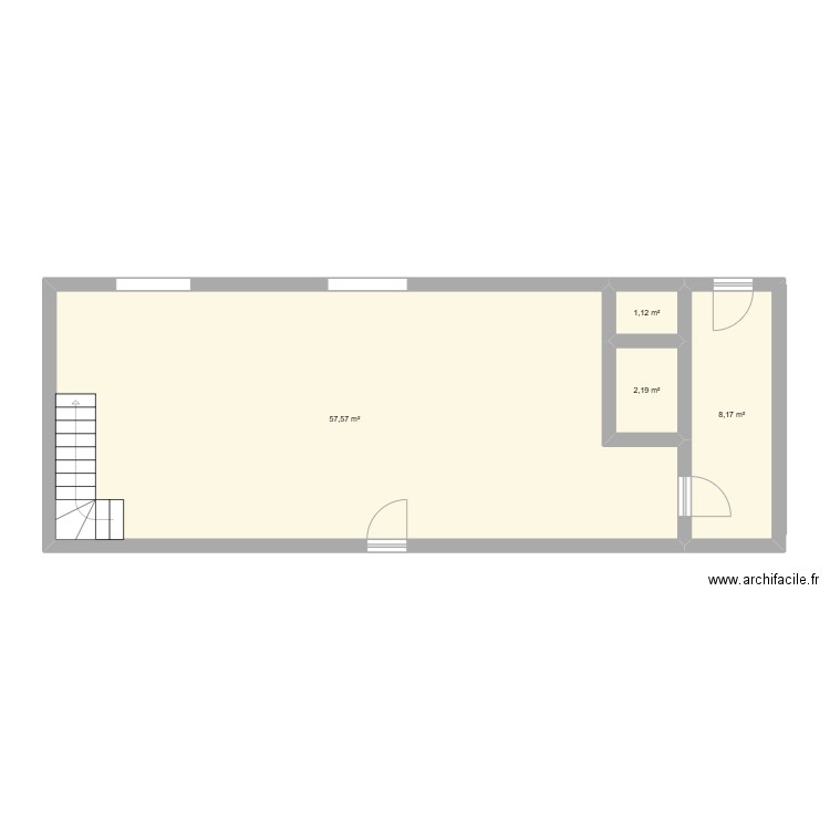 BET ET DJO. Plan de 0 pièce et 0 m2