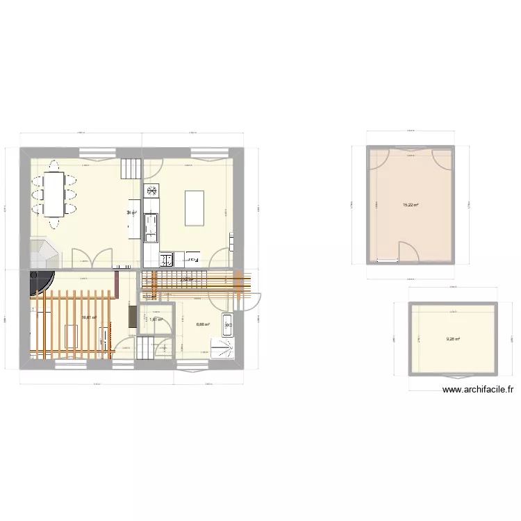 Diderot 77420. Plan de 8 et 89 m² Diderot 77420. Plan de 8 et 89 m²