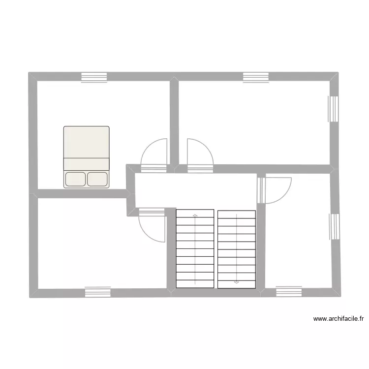 ST LAURENT EN ROYANS ÉTAGE. Plan de 3 Pièces et 53 m² ST LAURENT EN ROYANS ÉTAGE. Plan de 3 Pièces et 53 m²