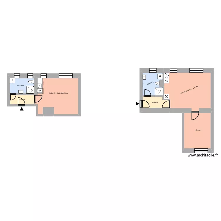 Kapit&aacute;na Jasioka 739, byt 9. Plan de 17  et 196 m²