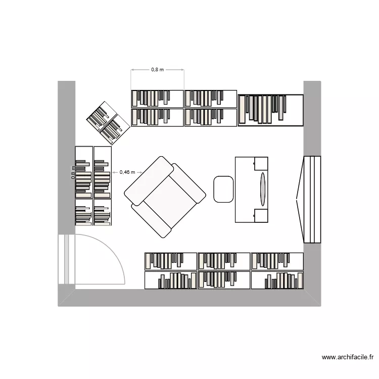Boudoir Billy 12. Plan de Boudoir Billy 12. Plan de