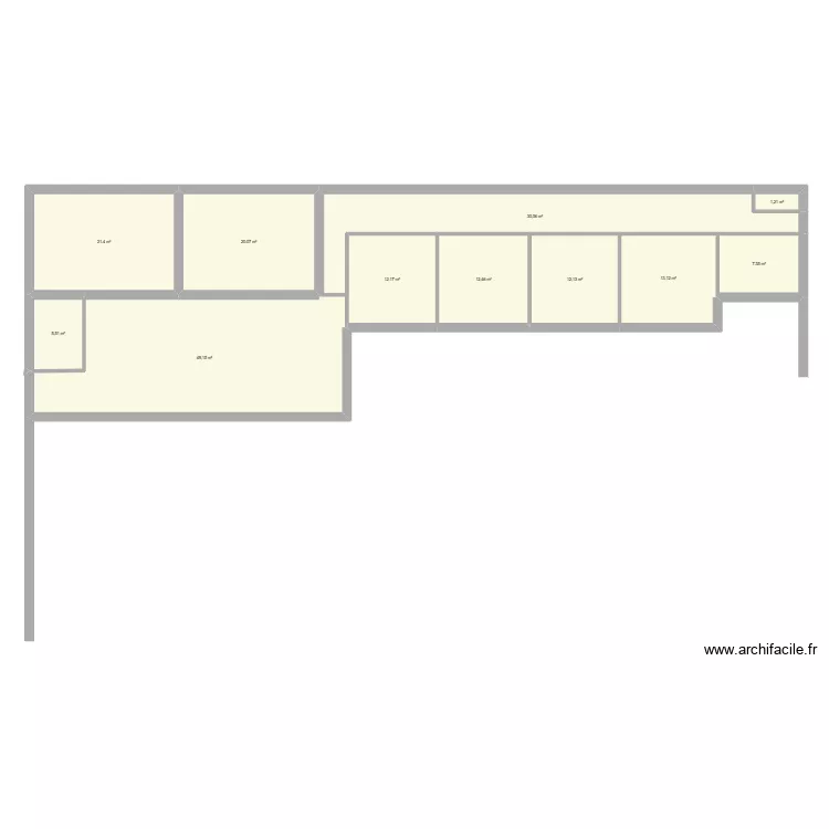 PLAN 2. Plan de 11  et 185 m²