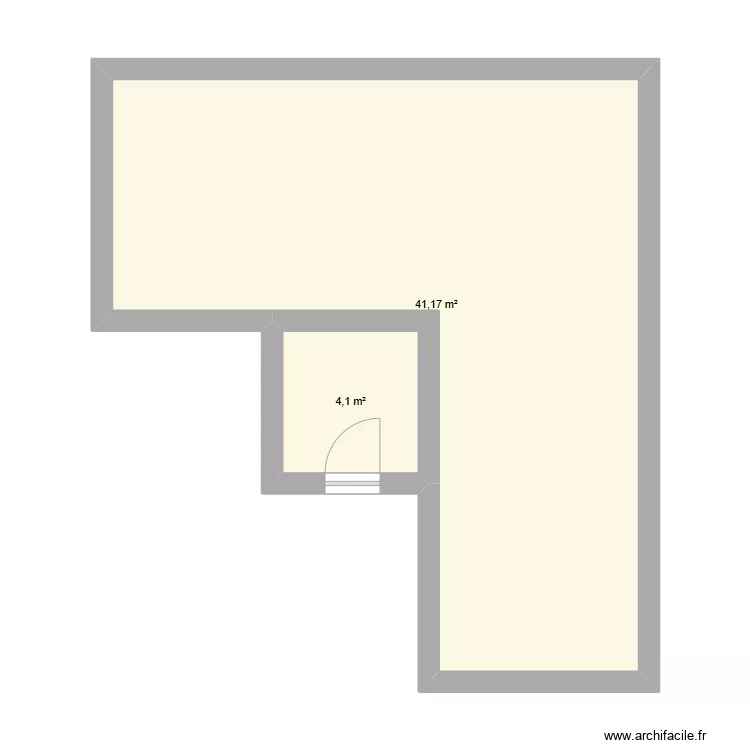Madeleine surelevation. Plan de 