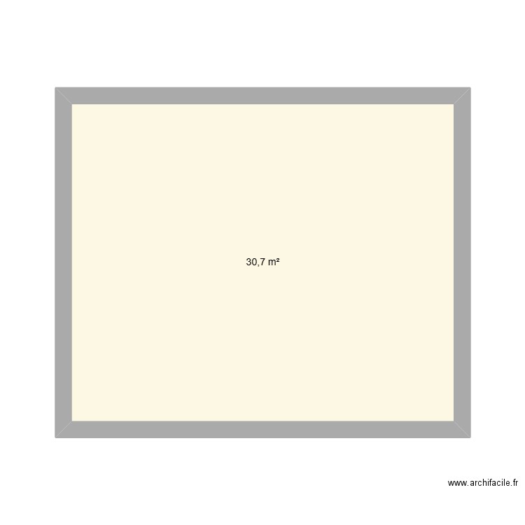 350602352. Plan de 1 pièce et 31 m2