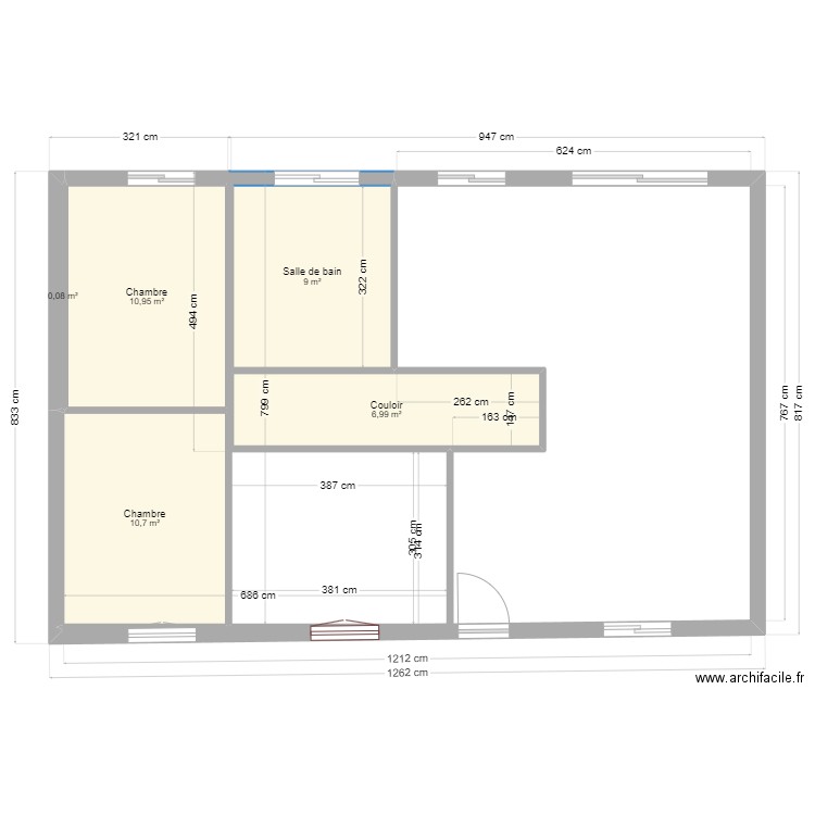 projet maison plan défénitif. Plan de 0 pièce et 0 m2