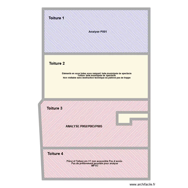 TOITURE MAIRIE. Plan de 