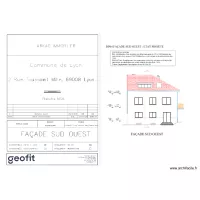 Facade Sud Est Lyon 8