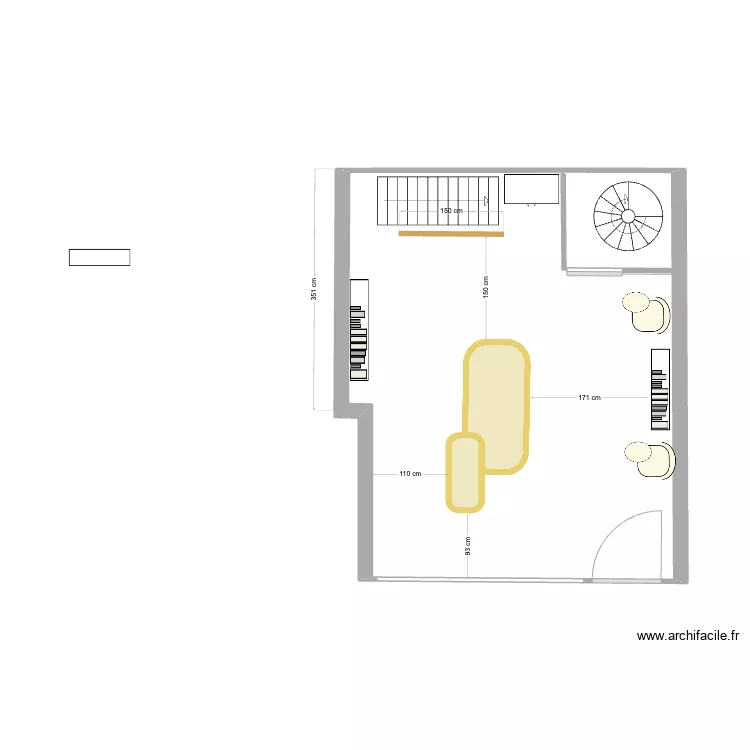 MAISON AKOE ACCUEIL VF1. Plan de 