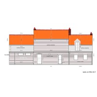 plan façade  nord  projeté+ local technique planche 20cm
