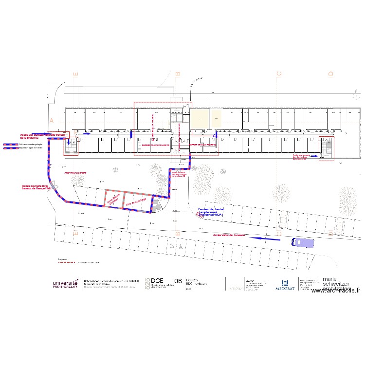RDC GEOS. Plan de 2 pièces et 39 m2