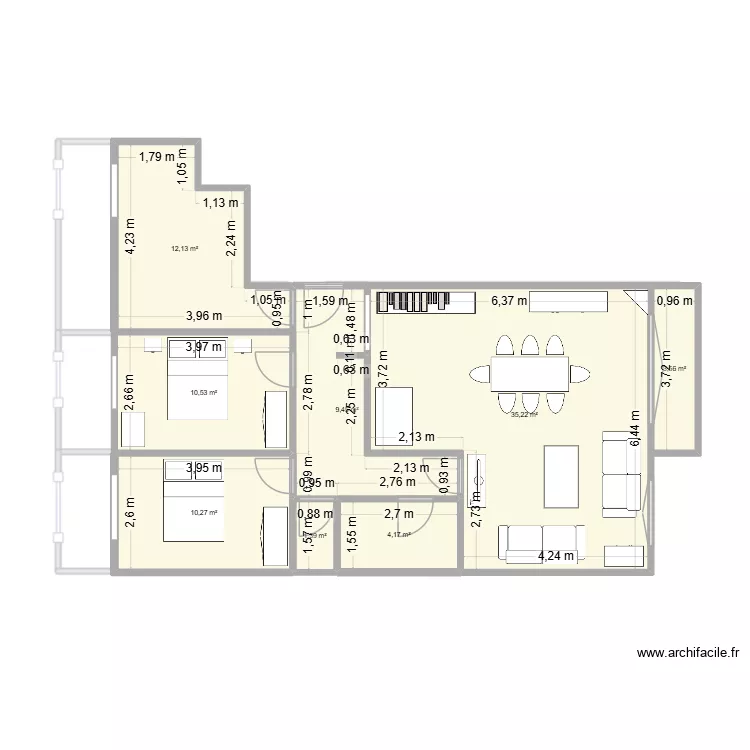 2026 Le florian 3. Plan de 8 et 87 m² 2026 Le florian 3. Plan de 8 et 87 m²