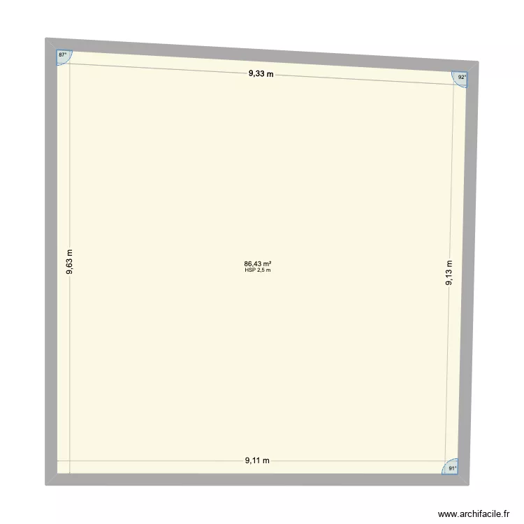Pieces 86m2. Plan de 1 et 86 m² Pieces 86m2. Plan de 1 et 86 m²