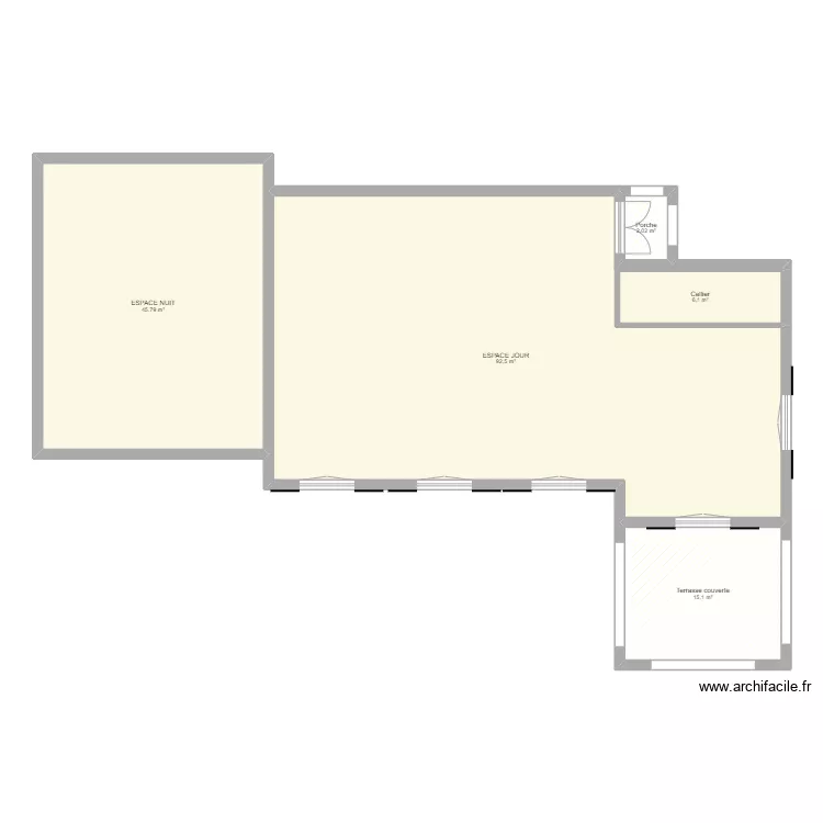 MAISON OLMETA. Plan de 