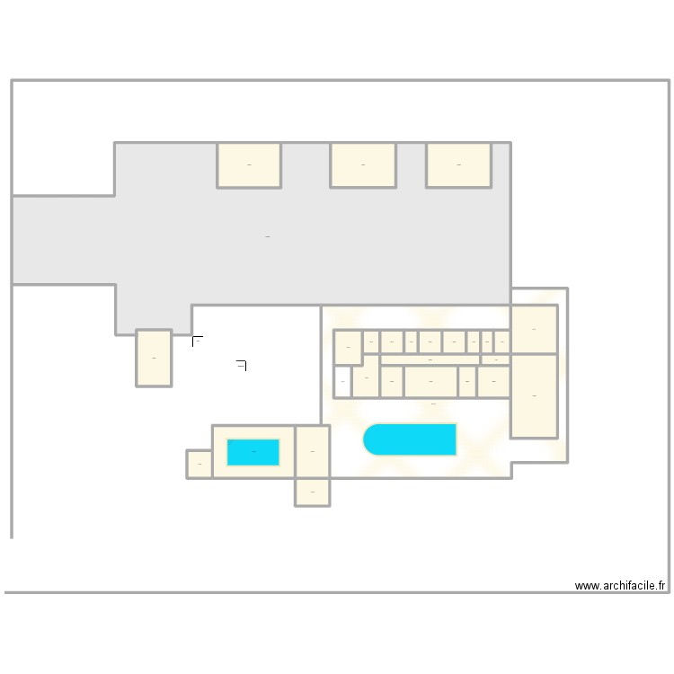 KOOL. Plan de 29 pièces et 371 m2