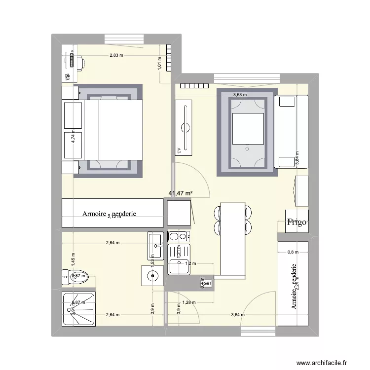 Nouveau Sautron. Plan de 
