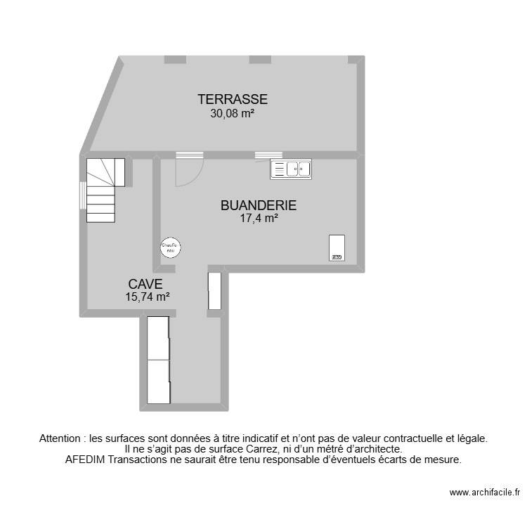 BI 29455. Plan de 22 pièces et 219 m2