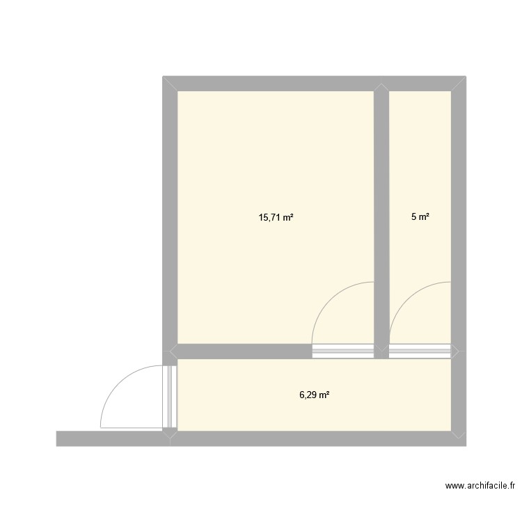 Plan PA. Plan de 0 pièce et 0 m2