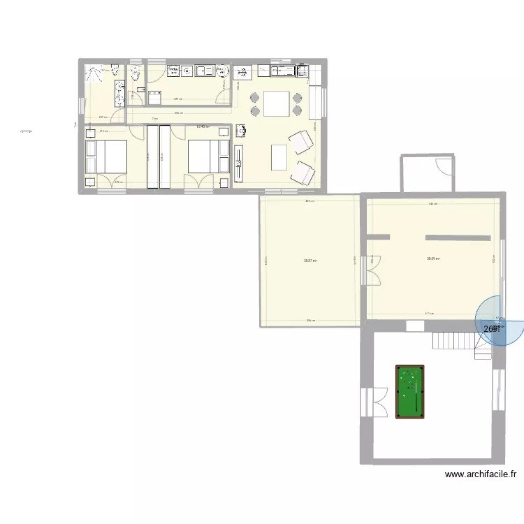 Jau 1. Plan de 