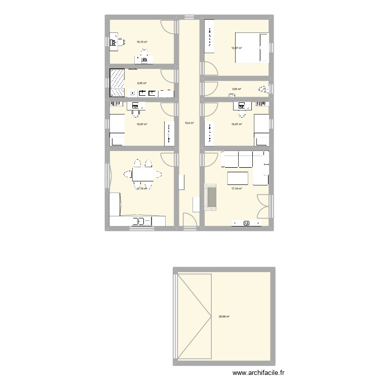 Maison Colmar 2. Plan de 0 pièce et 0 m2
