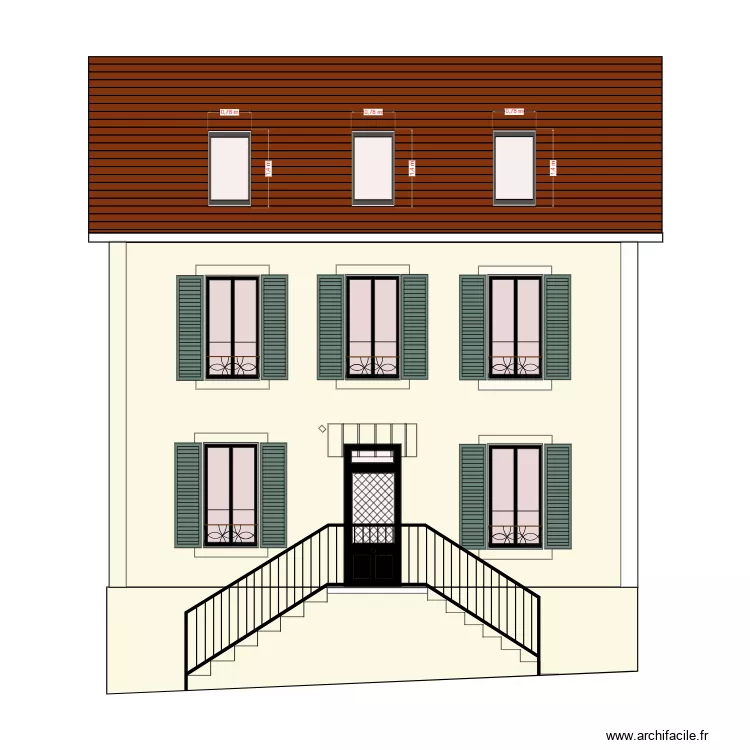 FACADE PROJET. Plan de FACADE PROJET. Plan de