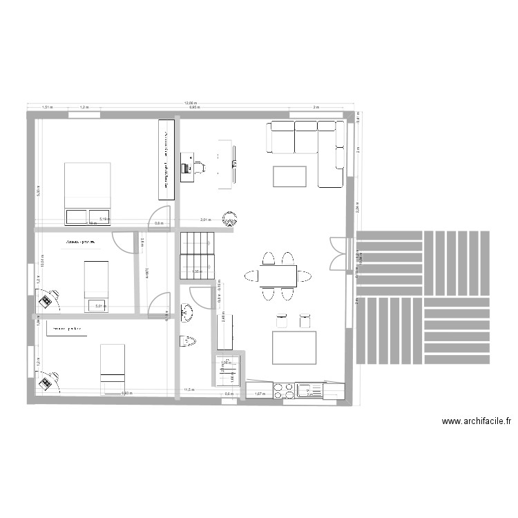 Maison 2. Plan de 0 pièce et 0 m2