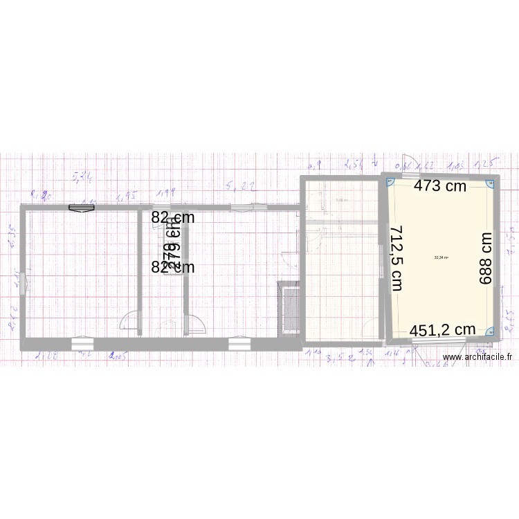 Rdc. Plan de 0 pièce et 0 m2