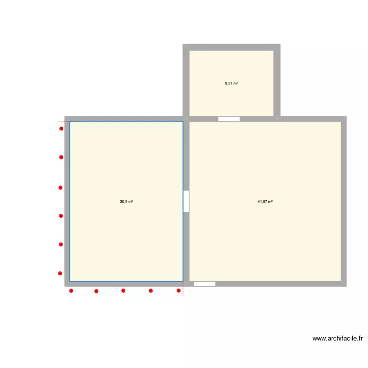 MILLAU LOURDOU. Plan de 