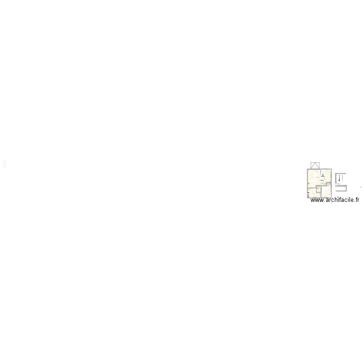 Gites V4.4. Plan de 8 pièces et 89 m2