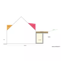 Coupe pignon apr&egrave;s travaux