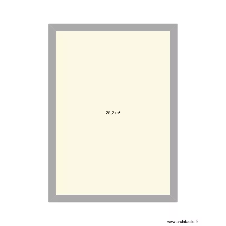 moulay. Plan de 1  et 25 m²