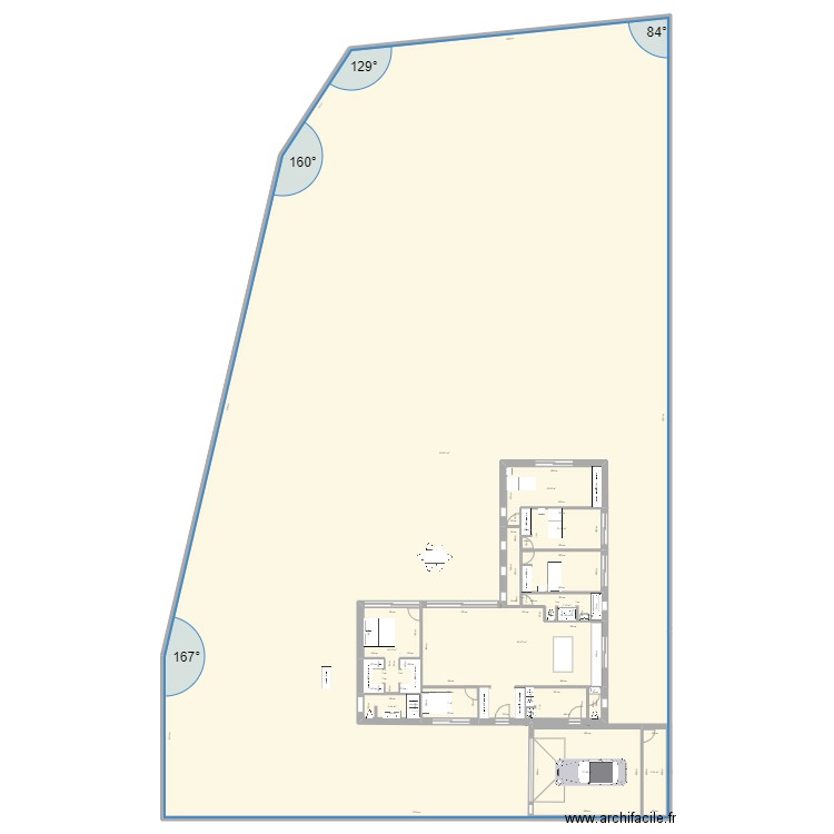 PLAN MAISON U CORSEUL 2. Plan de 0 pièce et 0 m2