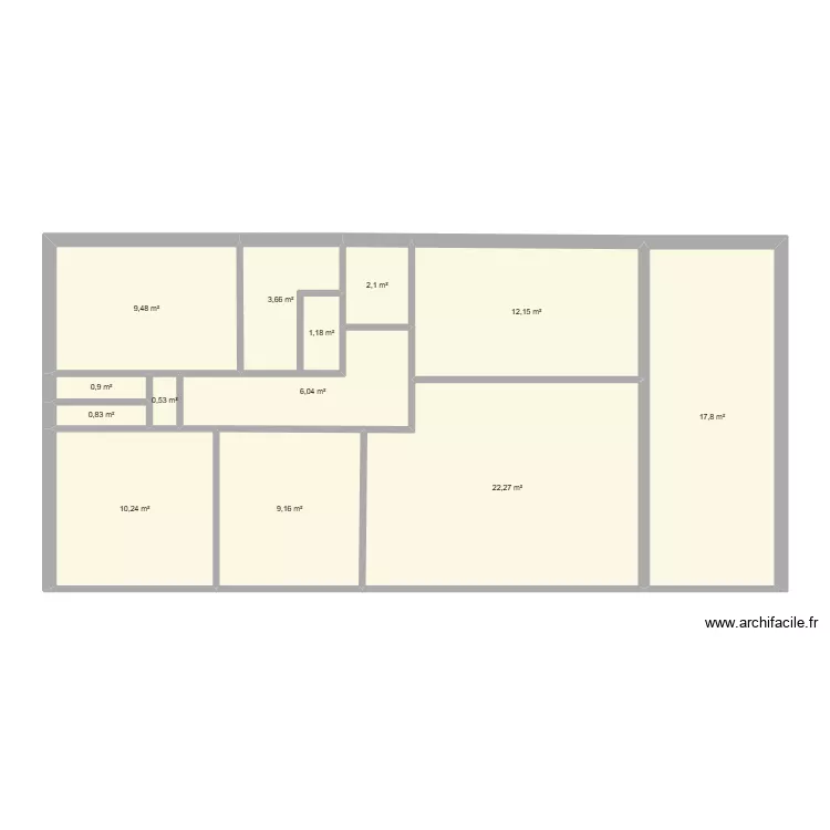 MAISON AVEC MESURE. Plan de 