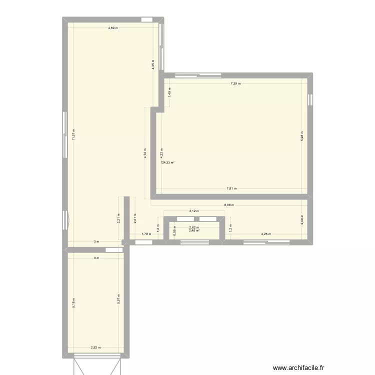 maison StgM. Plan de 2 Pièces et 127 m² maison StgM. Plan de 2 Pièces et 127 m²