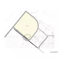 Plan porte parking coulissante