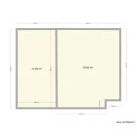 vue dessus loft piece de nuit