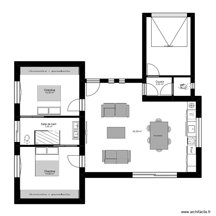maison  012. Plan de 
