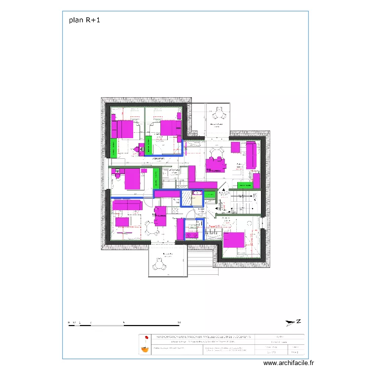 combles 31 mai. Plan de 