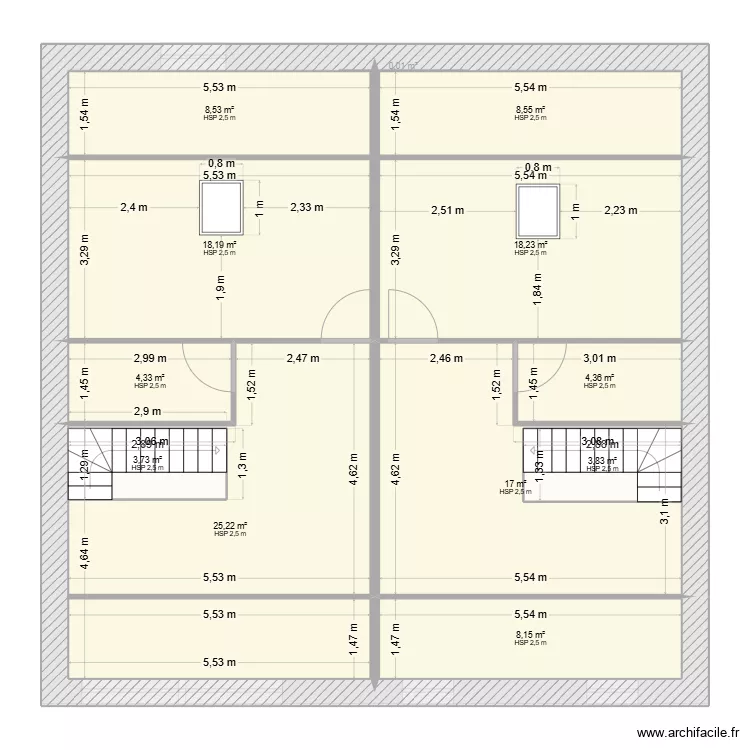 christophe salans les bains. Plan de 