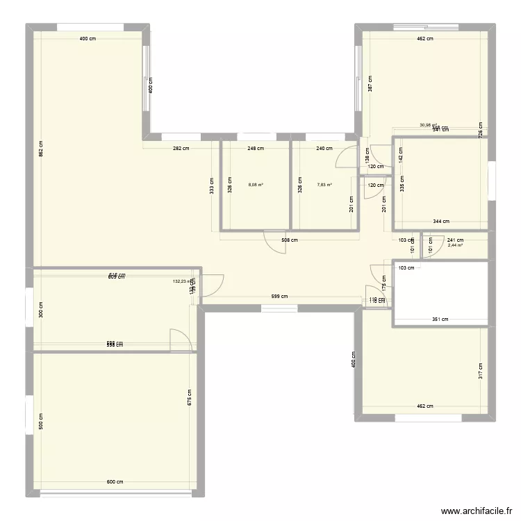 maison de reve. Plan de 