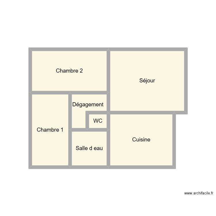 2503 CHAPALAIN. Plan de 7 pièces et 17 m2