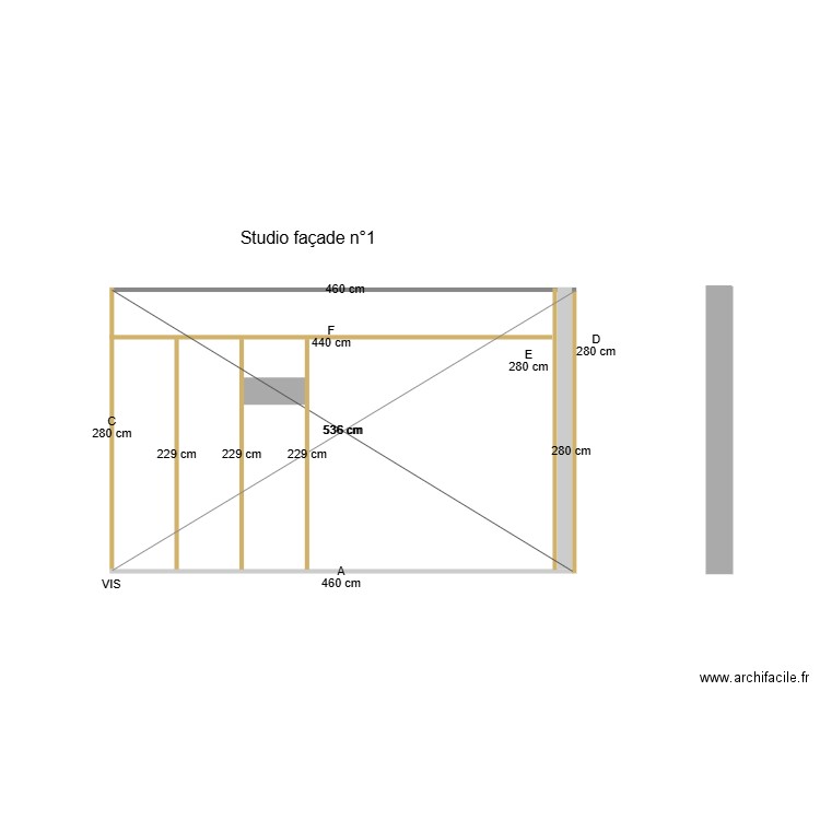 Studio Afife Dalle Bois 3. Plan de 0 pièce et 0 m2